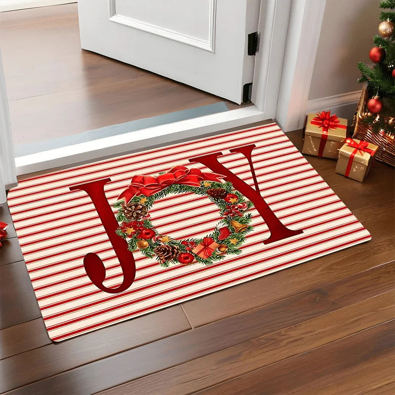 Cheerful Holiday Welcome Mat™