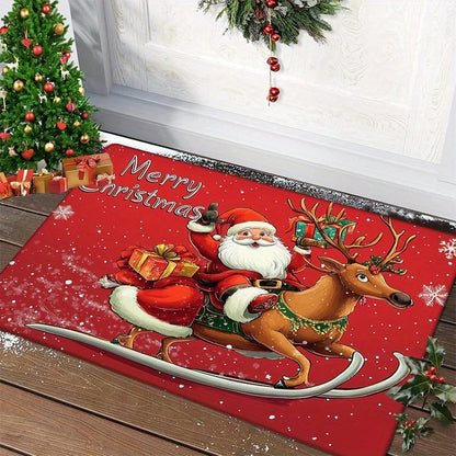 Cheerful Holiday Welcome Mat™